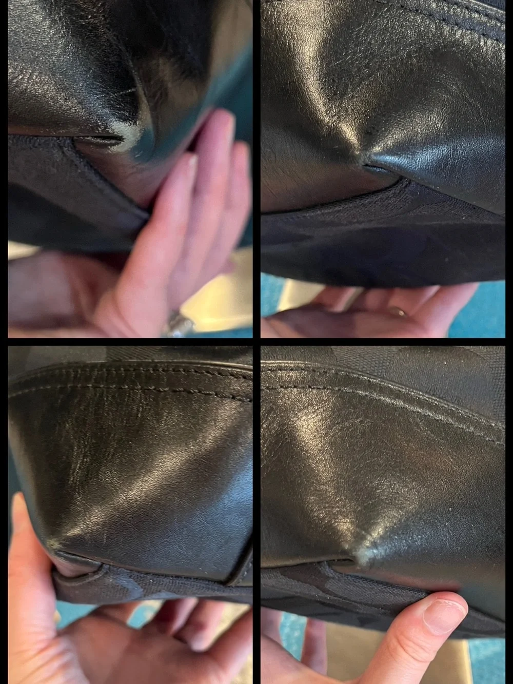 Coach Shoulder Bag Legacy Signature Duffle 21149